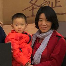 Li Aijie and Son